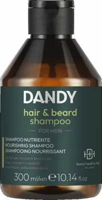 Шампунь для волос и бороды Dandy Hair and Beard Shampoo мужской, для ежедневного применения, 300 мл