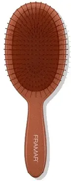 Щётка для волос Framar Detangle Brush Neutrals Terra Clay для распутывания влажных и сухих волос, 1 шт