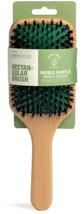 Щётка для волос IDC Institute Rectangular Brush Double Bristle прямоугольная, с двойной щетиной, 1 шт