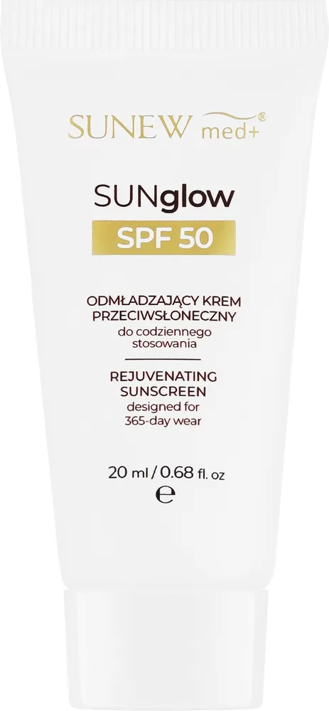 Крем для лица солнцезащитный SunewMed+ Sunglow SPF50 travel 20 мл