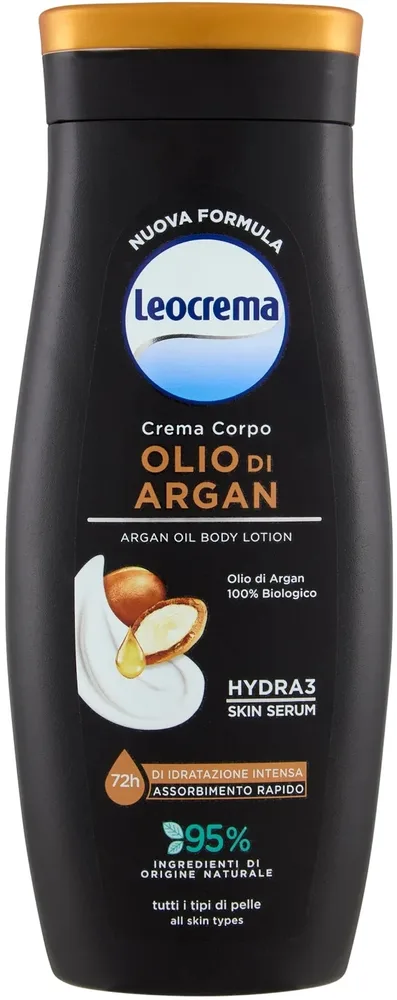 Крем для тела Leocrema Argan Oil с аргановым маслом 250 мл или 400 мл