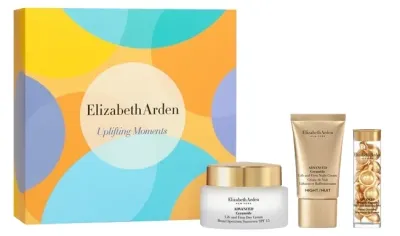 Набор для лица Elizabeth Arden Uplifting Moments капсулы дневной крем SPF15 и ночной крем с церамидами для зрелой кожи 14 шт+50+15 мл