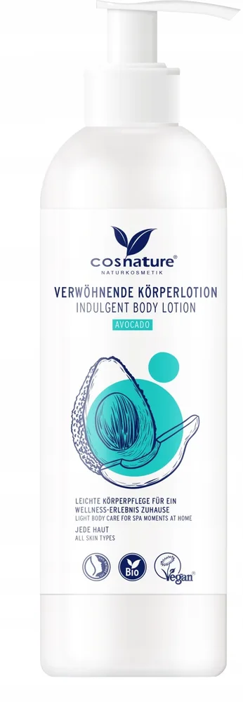 Натуральный восстанавливающий бальзам для тела Cosnature Indulgent Body Lotion Avocado с маслом авокадо, 250 мл