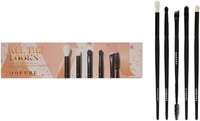 Набор кистей для макияжа глаз Morphe All The Looks Eye Brush Set из 5 предметов