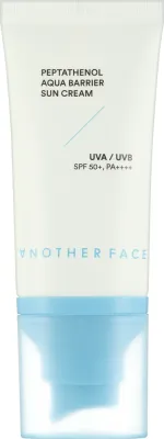 Крем солнцезащитный для лица Another Face Peptathenol Aqua Barrier SPF 50+ пептиды пантенол 50 мл