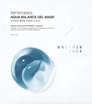 Гидрогелевая маска для лица Another Face Peptathenol Aqua Balance с пептидами и гиалуроновой кислотой, 35 г
