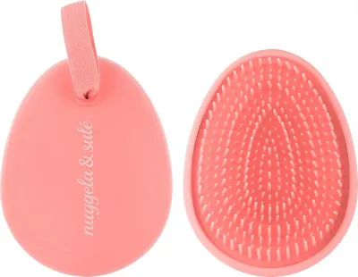 Nuggela & Sule Nuggela & Sule Tangle Tamer Brush - Щётка для волос Nuggela Sule Tangle Tamer Brush для распутывания, розовая, 1 шт