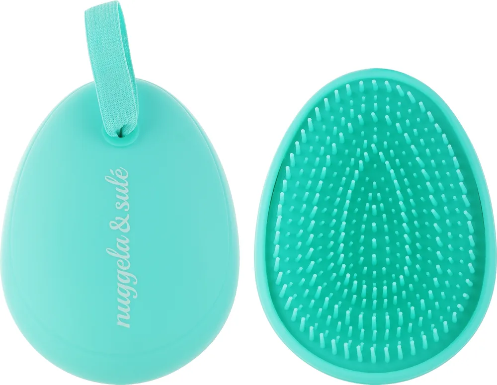 Nuggela & Sule Nuggela & Sule Tangle Tamer Brush - Щётка для волос Nuggela Sule Tangle Tamer Brush для распутывания, бирюзовая, 1 шт