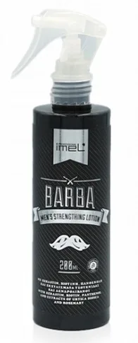 Лосьон для волос Imel Professional Barba укрепляющий с биотином для мужчин 200 мл