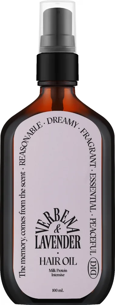 Масло для волос с молочными протеинами Odid Milk Protein Intensive Hair Oil Verbena & Lavender