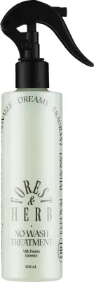 Несмываемый кондиционер для волос Odid Milk Protein Intensive No Wash Ampoule Treatment «Forest & Herb», 200 мл