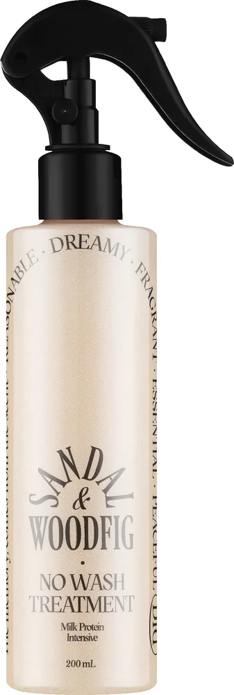 Несмываемый кондиционер для волос Odid Milk Protein Intensive No Wash Ampoule Treatment «Sandalwood & Fig», 200 мл