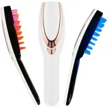 Щётка для волос ErthSkin London Advanced LED Hair Growth Brush массажная, с вибрацией, 1 шт — фото 2