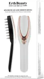 Щётка для волос ErthSkin London Advanced LED Hair Growth Brush массажная, с вибрацией, 1 шт — фото 4