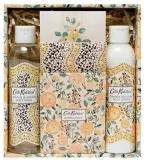 Набор для тела Cath Kidston Leopard гель для душа лосьон и соль для ванны с ароматом цветов апельсина 200+200 мл+3x20 г — фото 3
