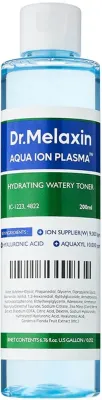 Тоник для лица Dr.Melaxin Aqua Ion Plasma с 8 видами гиалуроновой кислоты и ниацинамидом, 200 мл
