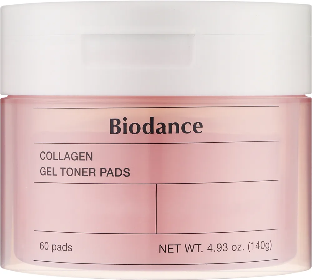 Гелевые тонизирующие патчи Biodance Collagen с коллагеном, эластином и пептидами, 60 шт