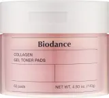 Гелевые тонизирующие патчи Biodance Collagen с коллагеном, эластином и пептидами, 60 шт — фото 1