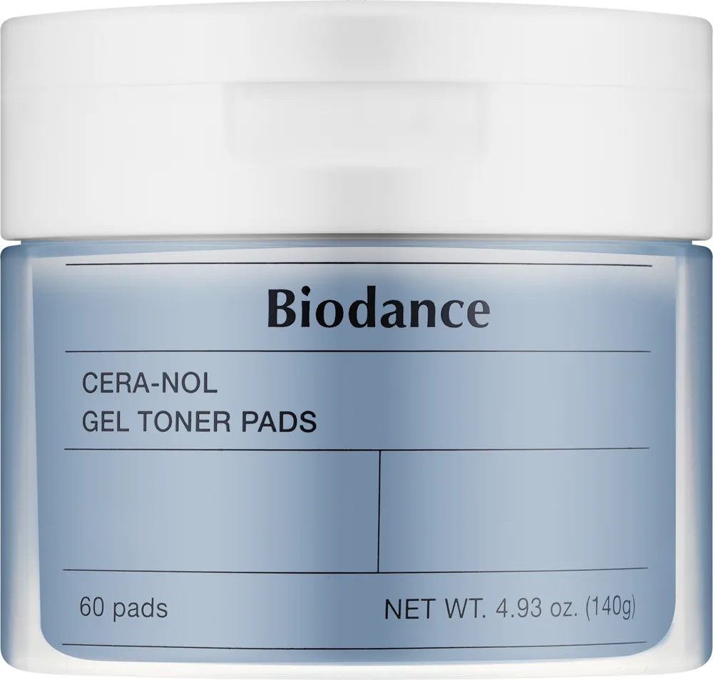 Гелевые тонизирующие патчи Biodance Cera-Nol с 5 керамидами и гиалуроновой кислотой, 60 шт