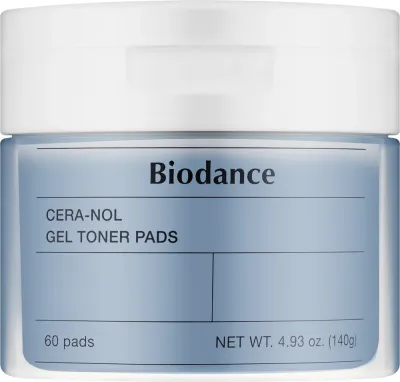 Гелевые тонизирующие патчи Biodance Cera-Nol с 5 керамидами и гиалуроновой кислотой, 60 шт