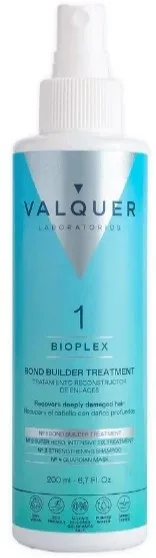 Спрей для волос Valquer Bioplex Bond Builder Treatment восстанавливающий, для повреждённых волос, 200 мл