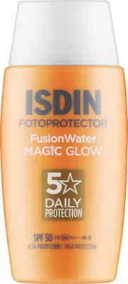 Крем солнцезащитный для лица Isdin Fusion Water Magic Glow SPF 50 сияние водостойкий 50 мл