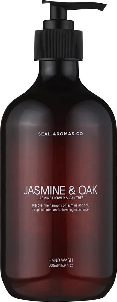 Мыло жидкое для рук Seal Aromas Jasmine & Oak жасмин и дуб, 500 мл