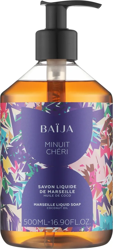 Мыло жидкое для рук Baija Minuit Cheri ароматное, 500 мл