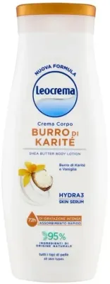 Бальзам для тела Leocrema Shea Butter Body Lotion с маслом ши и ванилью, 250 мл