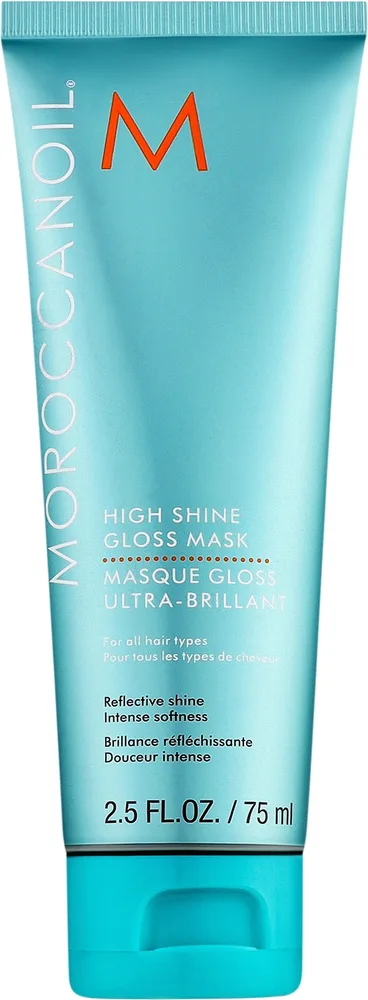 Маска для блеска волос MoroccanOil, масло арган, гидролизованная киноа, аминокислоты, хитозан, пантенол, 75 мл
