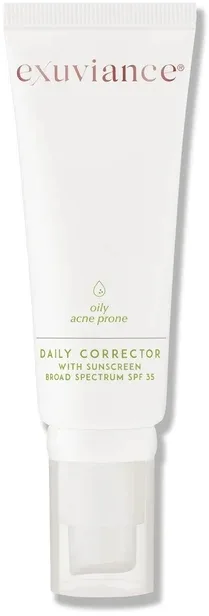 Крем солнцезащитный для лица Exuviance Daily Corrector SPF 35 против пятен 40 г