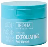 Iroha Nature Iroha Nature Acne Prone Skin Exfoliating Anti-Blemish Toner Pads - Отшелушивающие тонизирующие диски против несовершенств, 50 шт — фото 2
