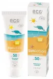 Минеральный солнцезащитный бальзам Eco Cosmetics Sun Lotion Neutral SPF50 без аромата, 125 мл — фото 1