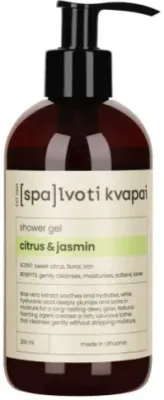 Гель для душа Spalvoti Kvapai Citrus & Jasmin с гиалуроновой кислотой