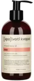 Масло для тела Spalvoti Kvapai Rose с ароматом розы питательное с миндалём и макадамией — фото 1