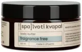 Масло-баттер для тела Spalvoti Kvapai Fragrance Free с нейтральным ароматом питательное — фото 1