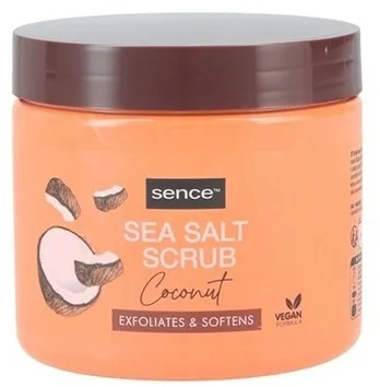 Sence Sence Exfoliates&Softens Body Scrub Sea Salt Coconut - Скраб для тела с морской солью и кокосом 500 г