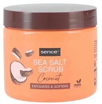 Sence Sence Exfoliates&Softens Body Scrub Sea Salt Coconut - Скраб для тела с морской солью и кокосом 500 г