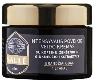 Крем для лица Spalvoti Kvapai Saule с кофеином интенсивный 30 мл