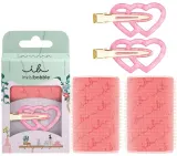 Набор для волос Invisibobble Oasis Roller Retreat бигуди Roller Rose 2 шт и зажимы Clipstar 2 шт — фото 2