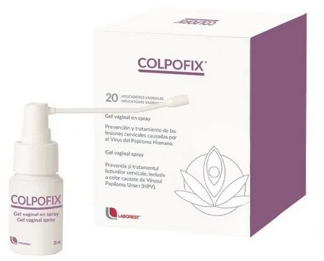 Гель Colpofix вагинальный спрей с поликарбофилом и 20 аппликаторов 20 мл