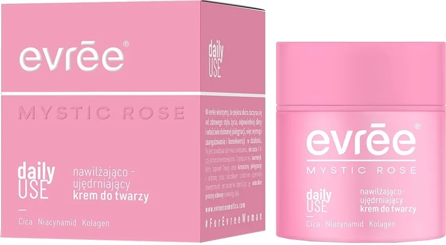 Крем для лица Evree Mystic Rose увлажняющий для тонуса 50 мл