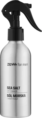 Спрей морская соль для укладки волос с льняным маслом ZEW for men, Польша, 240 мл