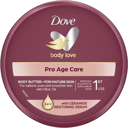 Крем-баттер для тела Dove Pro Age Care для зрелой кожи 250 мл