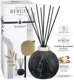 Набор Maison Berger аромадиффузор Marbrure Black и наполнитель Amber Powder 180 мл — фото 1