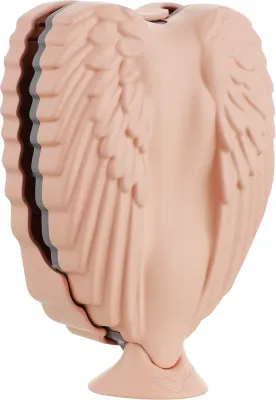 Щётка для волос Tangle Angel Cupid Brush Peach Pink антистатическая, с тонкой ручкой, 1 шт