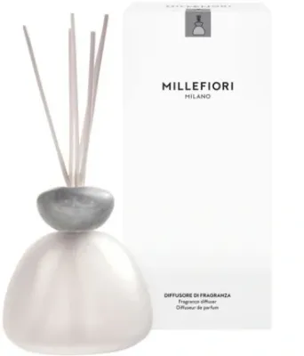 Флакон для аромадиффузора Millefiori Milano Air Design Marble Glass матовый с серым