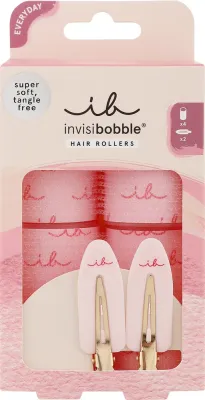 Набор для объема волос Invisibobble Volumize Me бигуди на липучке и зажимы 6 шт