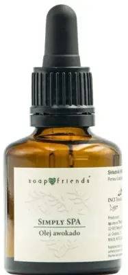 Масло авокадо Soap&Friends Simply SPA для лица тела и волос базовое