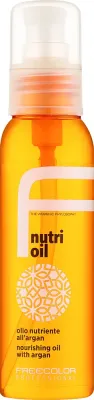 Масло для волос Oyster Cosmetics Freecolor Argan Nutri Oil с аргановым маслом, для повреждённых волос, 100 мл